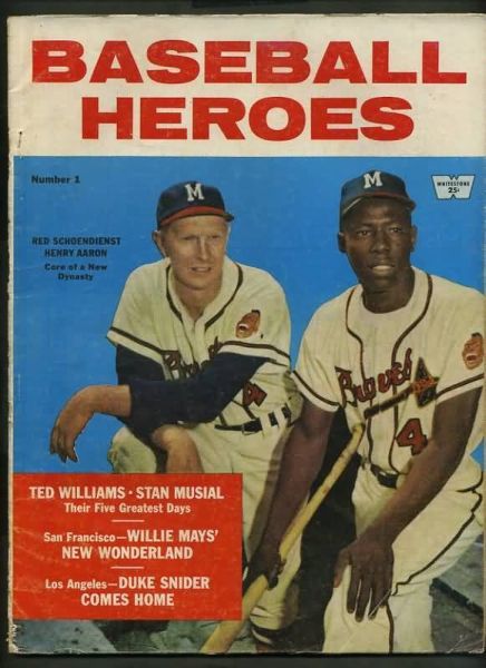 MAG 1958 Baseball Heroes Aaron Schoendienst